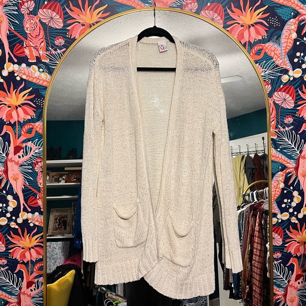 Off white cardigan